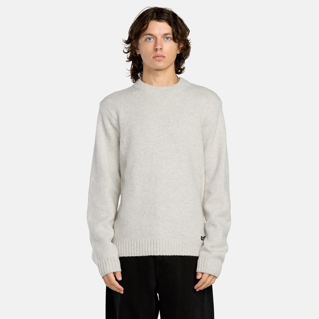 Volcom Edmonder 2 Sweater - Dirty White, Vorderansicht