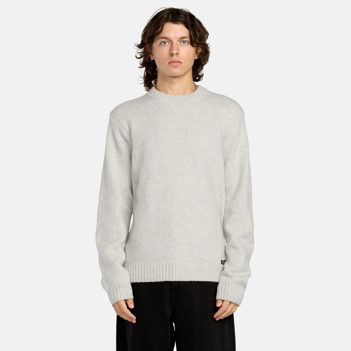 Volcom Edmonder 2 Sweater - Dirty White, Vorderansicht