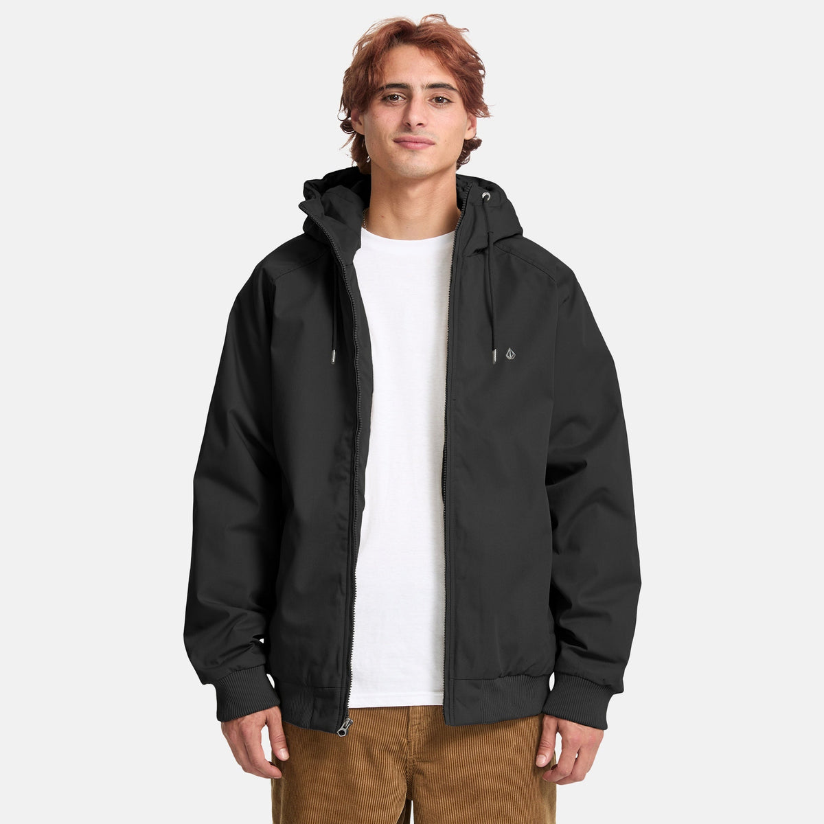 Volcom Hernan 10k Jacke - Black, Vorderansicht