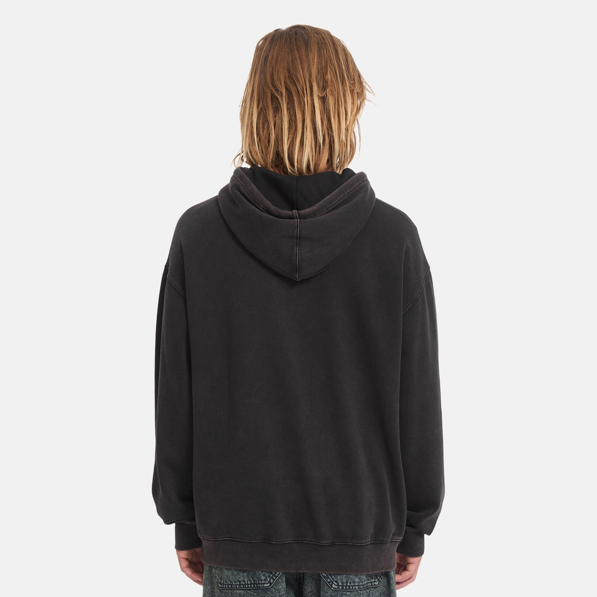 Volcom Wrong Angel Hoodie - Light Acid Black, Rückansicht