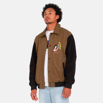 Volcom Arthur Longo Jacket - Dark Earth - Blowout Skateshop