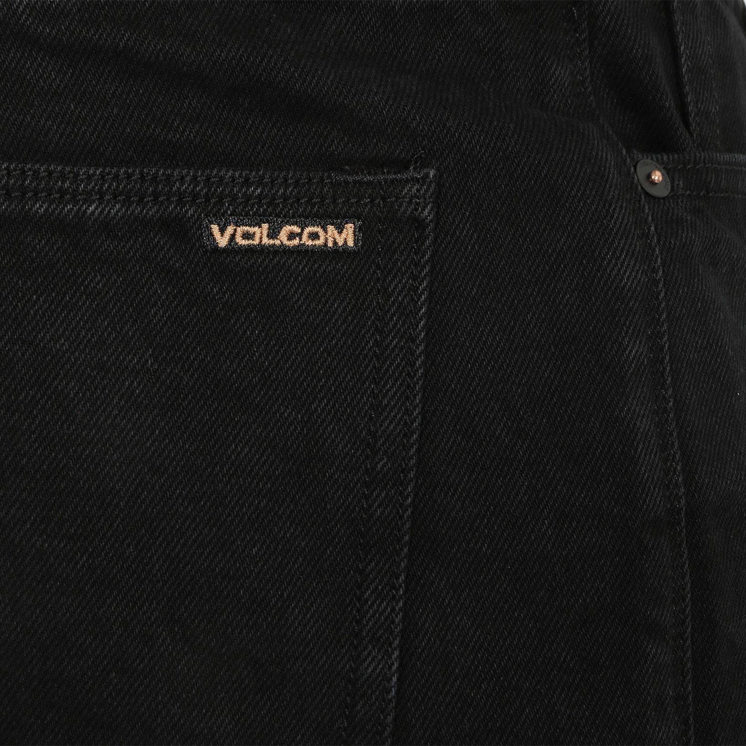 Volcom Billow Denim Short - Black - Blowout Skateshop