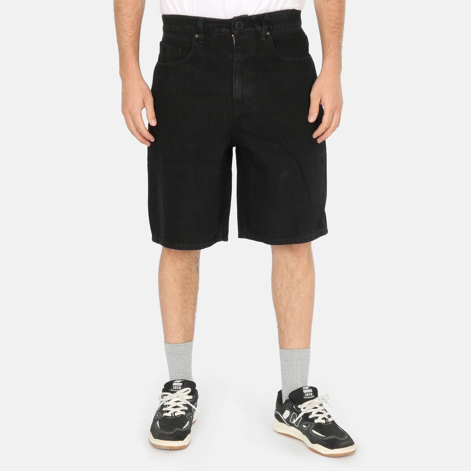 Volcom Billow Denim Short - Black - Blowout Skateshop