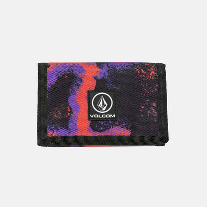 Volcom Box Stone Wallet - Bright Red - Blowout Skateshop