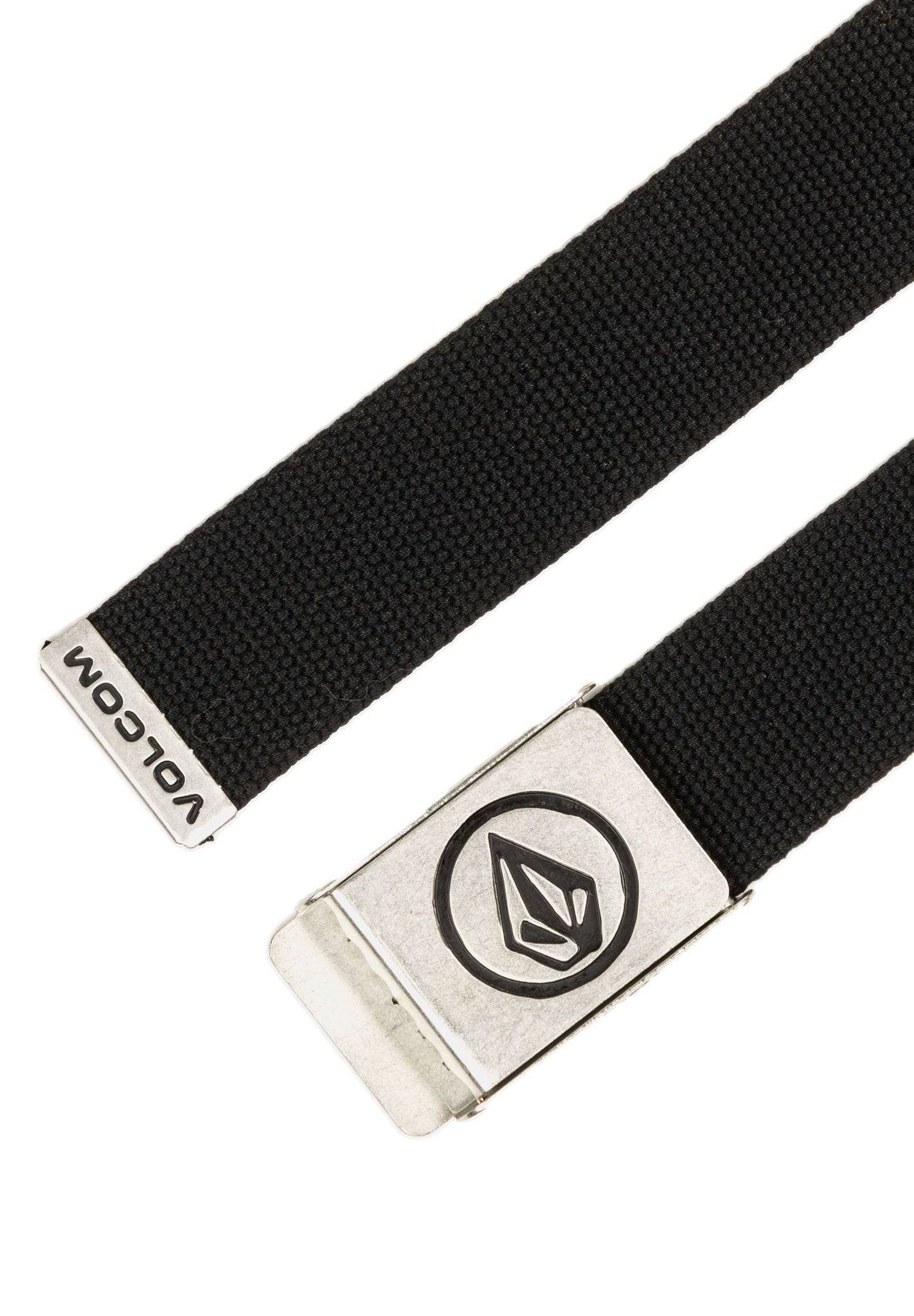 Volcom Circle Web Belt - Black - Blowout Skateshop