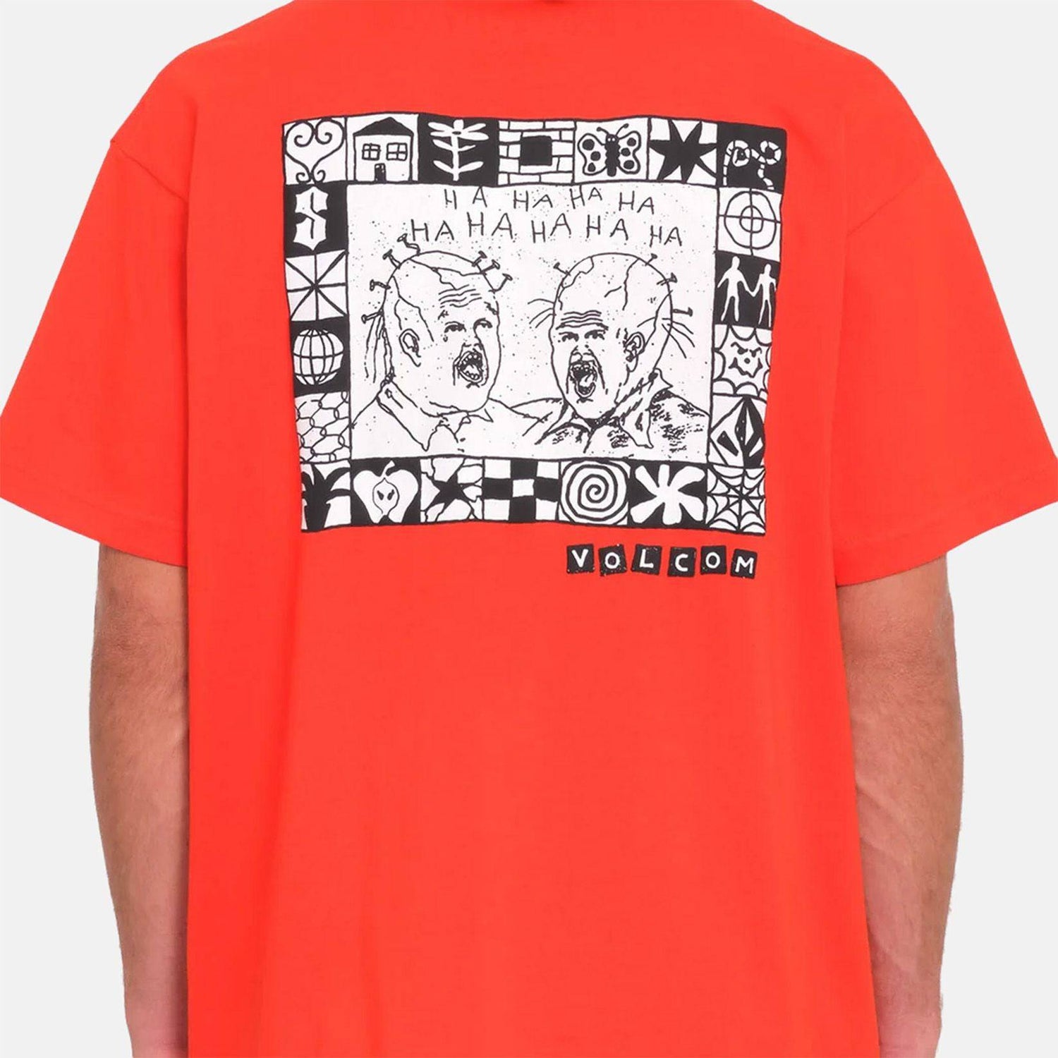 Volcom FA Keutchi 3 T-Shirt - Bright Red - Blowout Skateshop