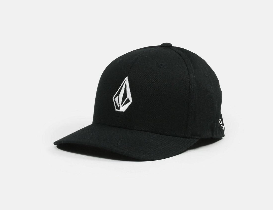 Volcom Full Stone Flexfit Cap - Black - Blowout Skateshop