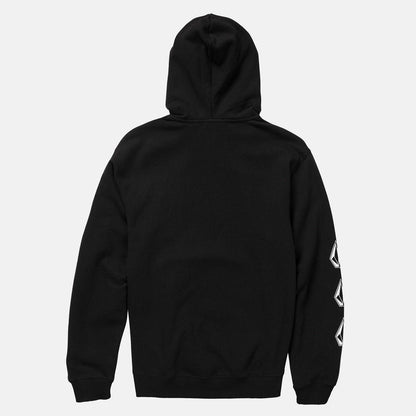 Volcom Iconic Stone Hoodie - Black - Blowout Skateshop