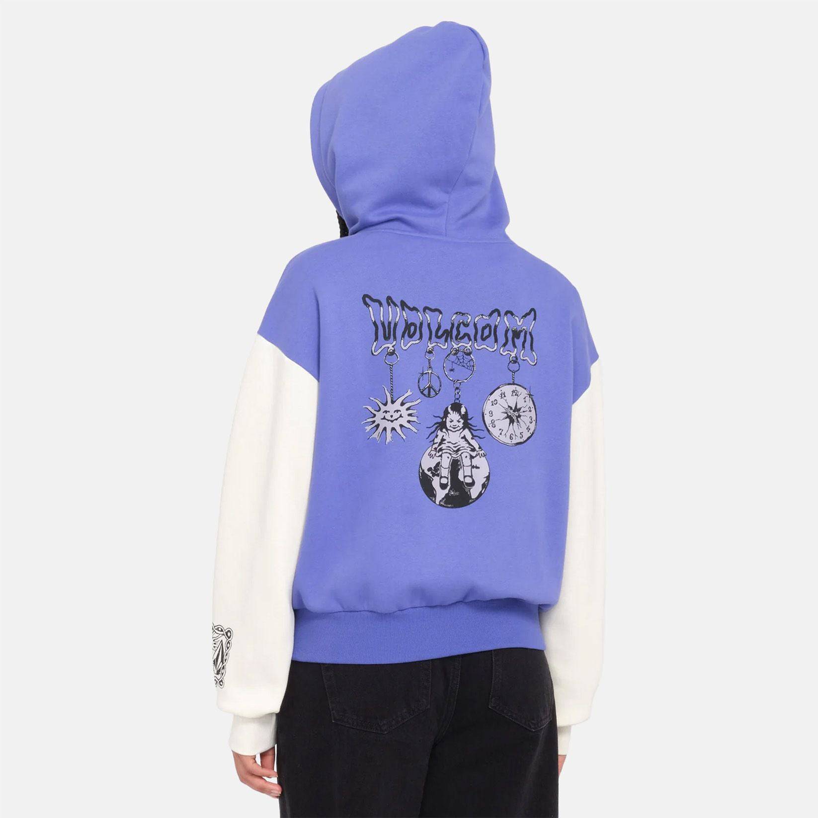 Volcom Keutchi Hoodie - Ballpoint Blue - Blowout Skateshop