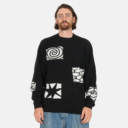 Volcom Keutchi Sweater - Black - Blowout Skateshop