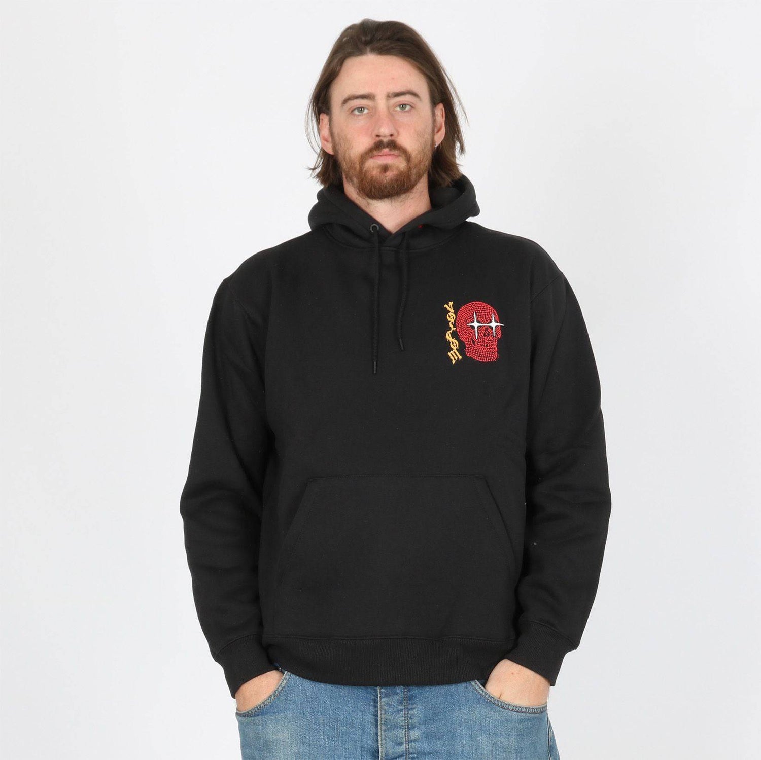 Volcom Noder Hoodie - Black - Blowout Skateshop