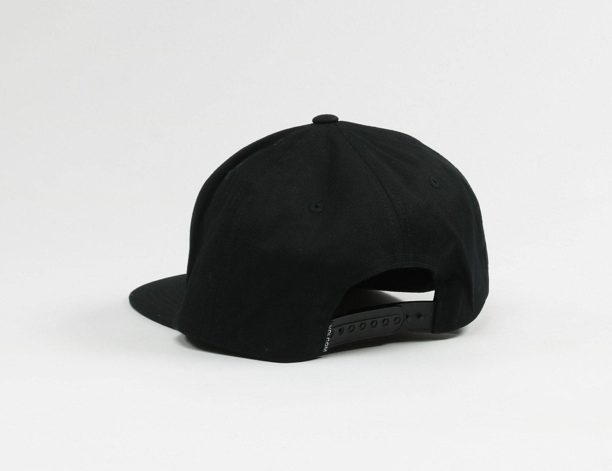 Volcom Quarter Twill Snapback Cap - Black - Blowout Skateshop