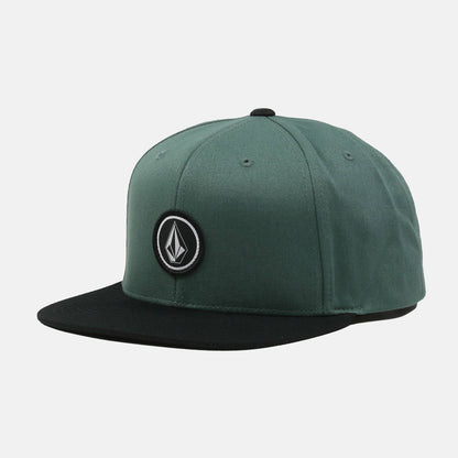 Volcom Quarter Twill Snapback Cap - Sea Green - Blowout Skateshop