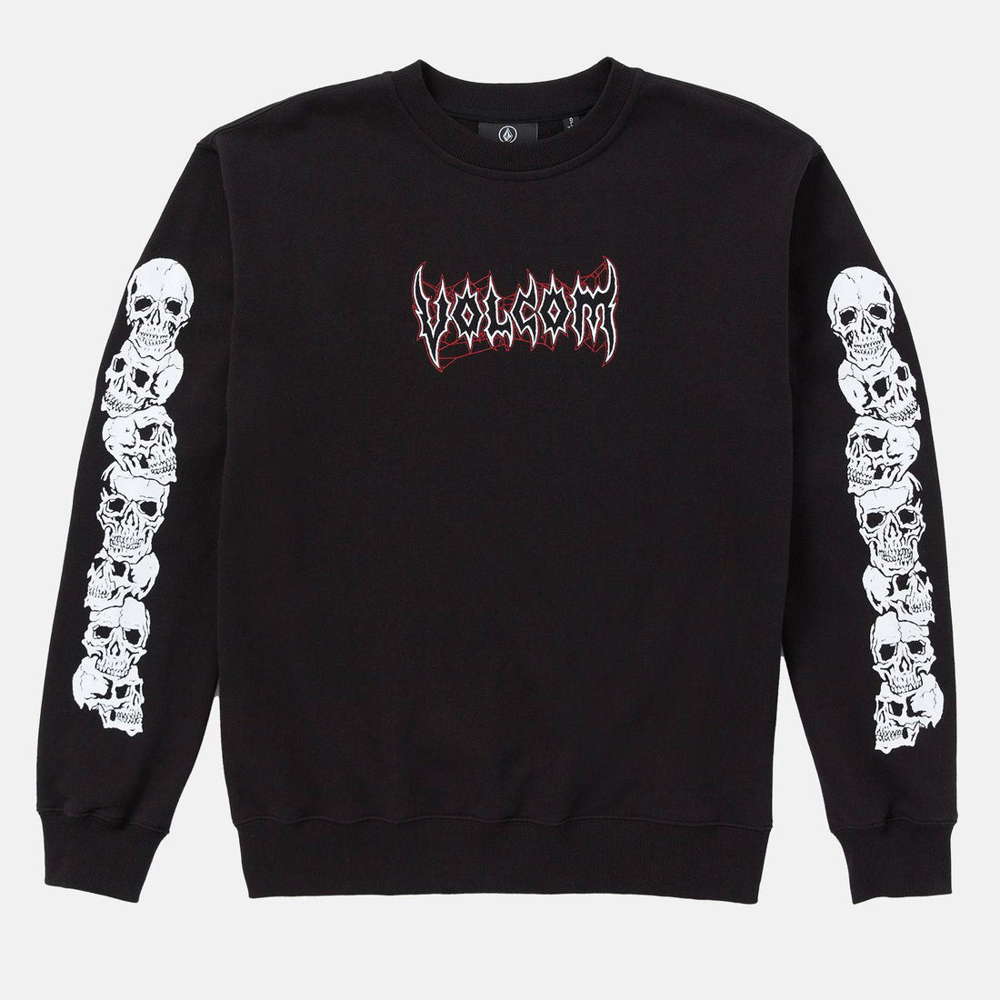 Volcom Stone Lord Crewneck - Black - Blowout Skateshop