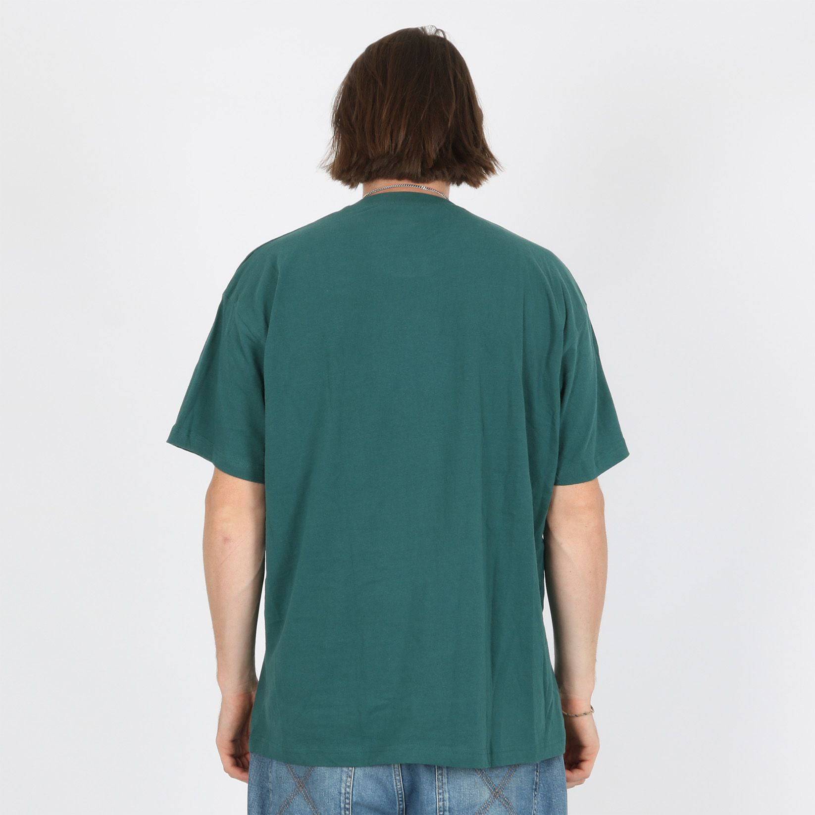 Volcom Underfaced T-Shirt- Evergreen - Blowout Skateshop