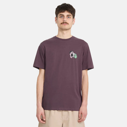 Volcom Aura T-Shirt - Pistol Punch Lila Bild 1