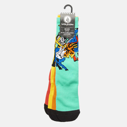 Volcom Bob Mollema Socke 4 Pack - Mint Bild 2