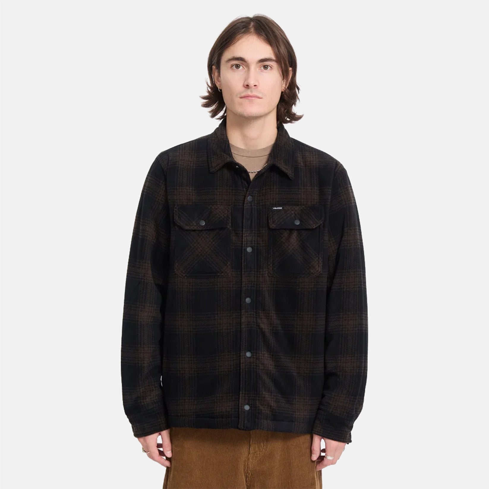 Volcom Bowered 2 Fleece - Cacao Braun Bild 1