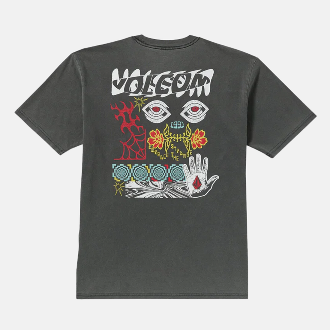 Volcom Brain Mix T-Shirt - Stealth Grau Bild 1
