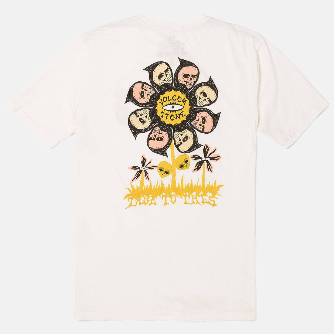 Volcom Flower Budz T-Shirt - Off White Bild 1