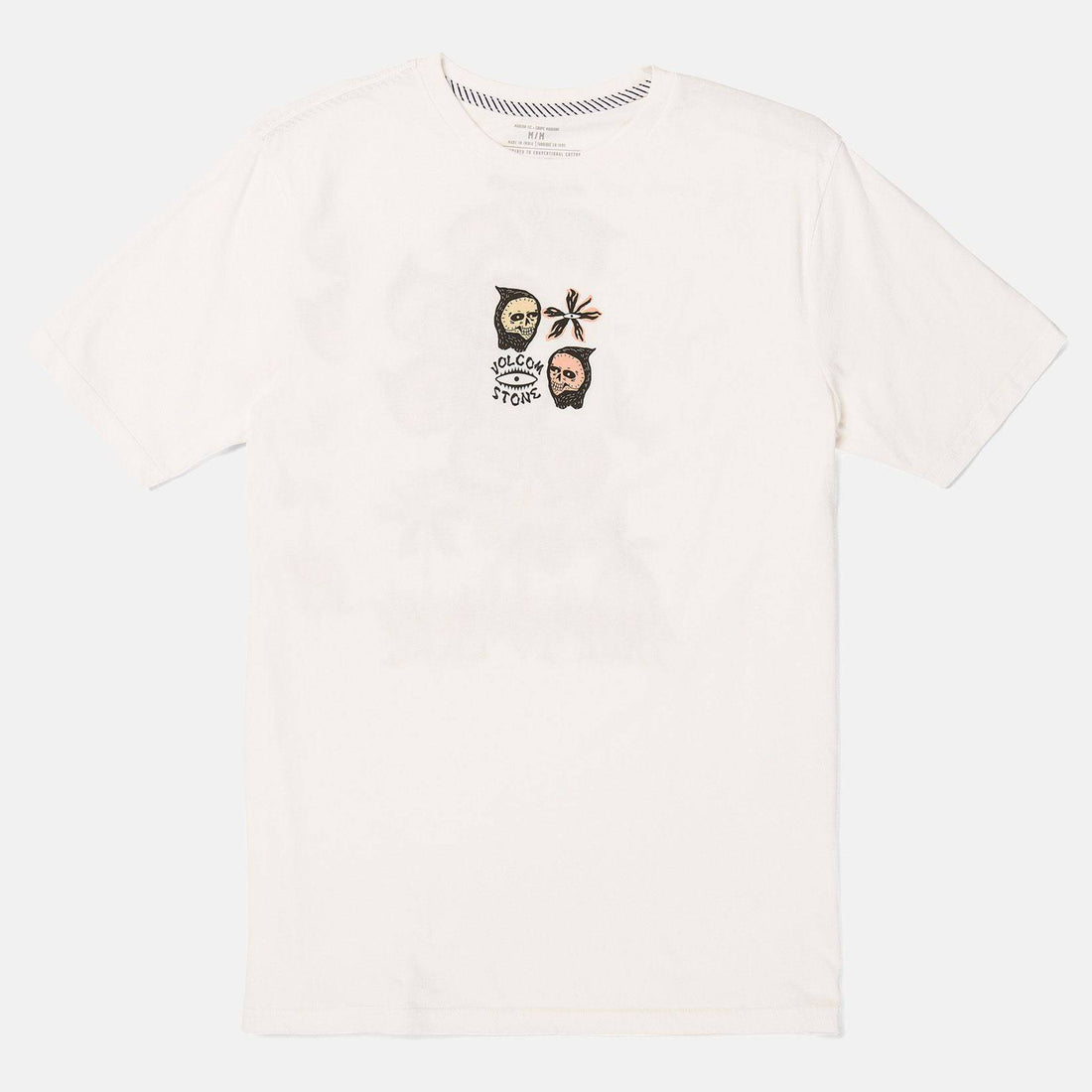 Volcom Flower Budz T-Shirt - Off White Bild 2