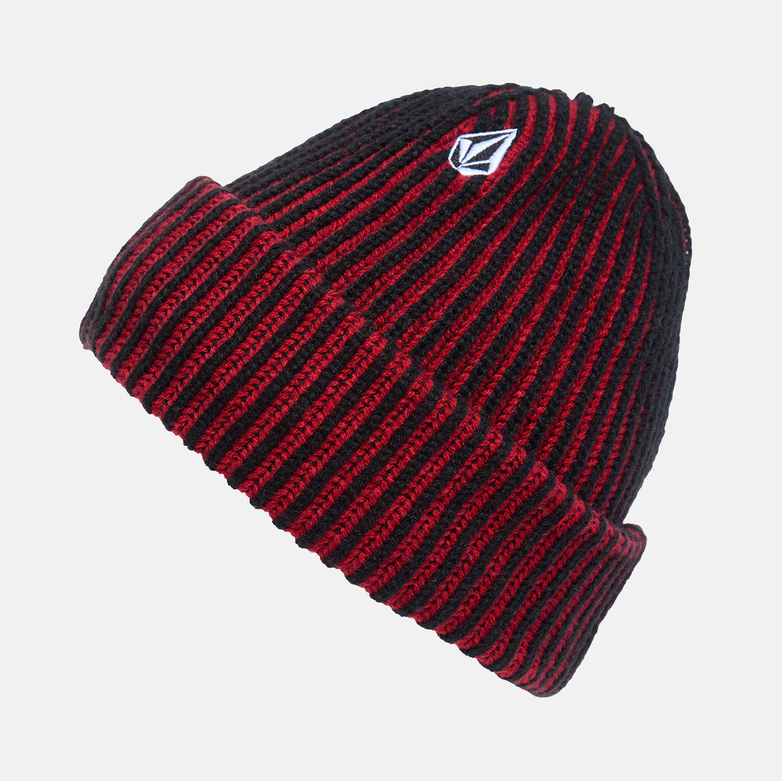 Volcom Full Stone Cuff Beanie - Lifeguard Red Rot Bild 1
