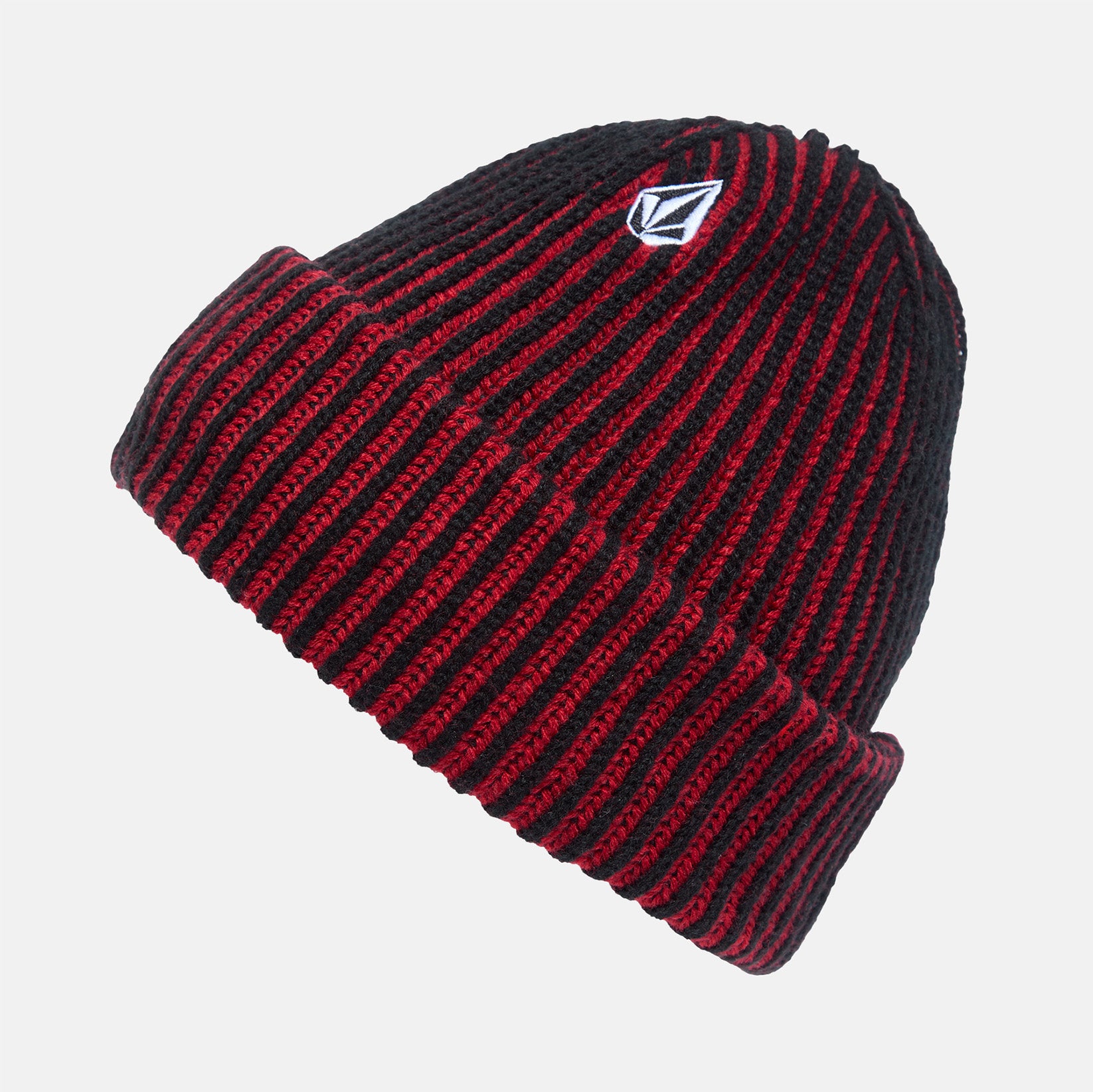 Volcom Full Stone Cuff Beanie - Lifeguard Red Rot Bild 1