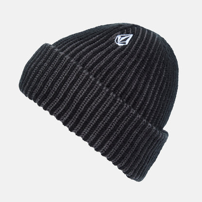 Volcom Full Stone Cuff Beanie - Pewter Schwarz Bild 1