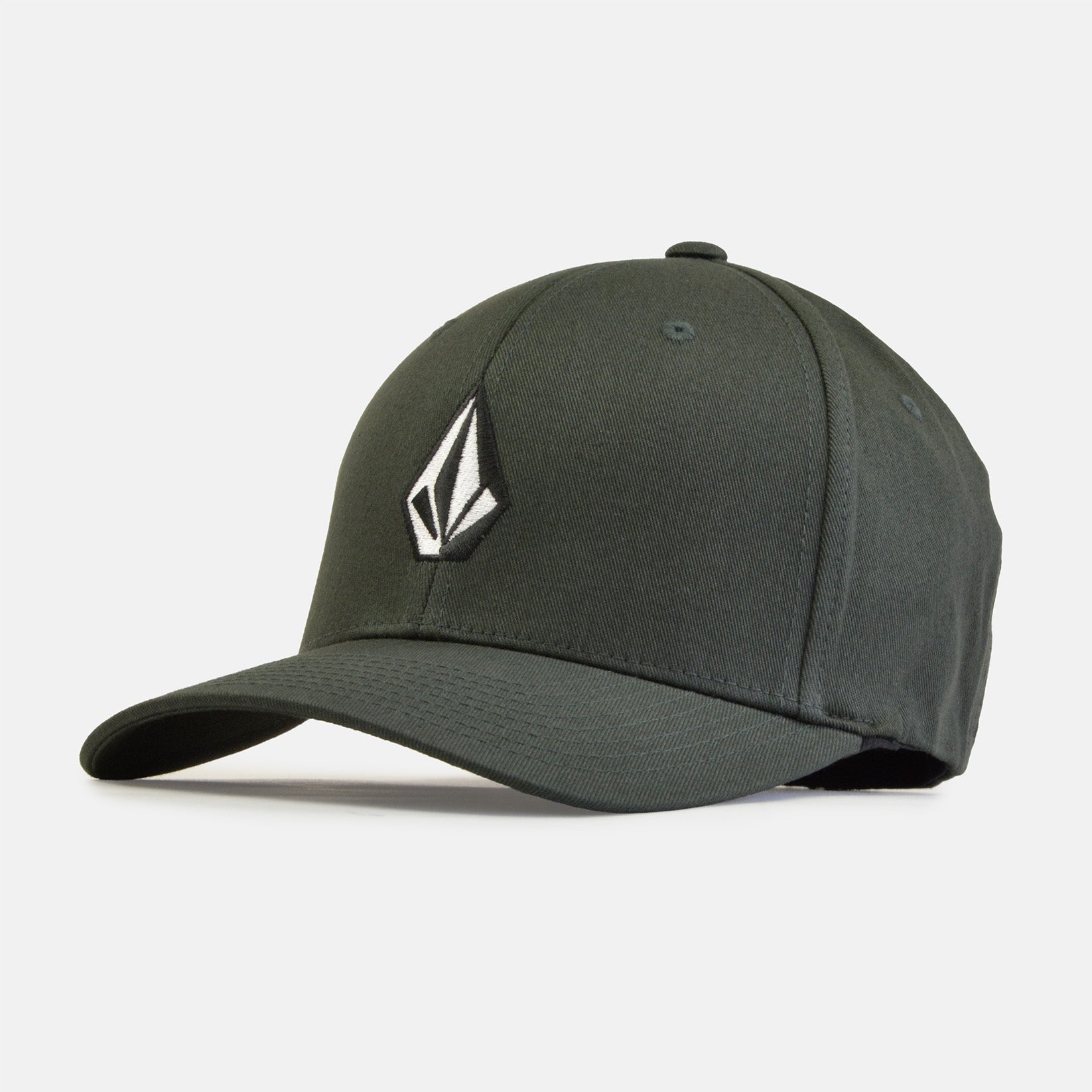 Volcom Full Stone Flexfit Cap - Scarab Schwarz Bild 1