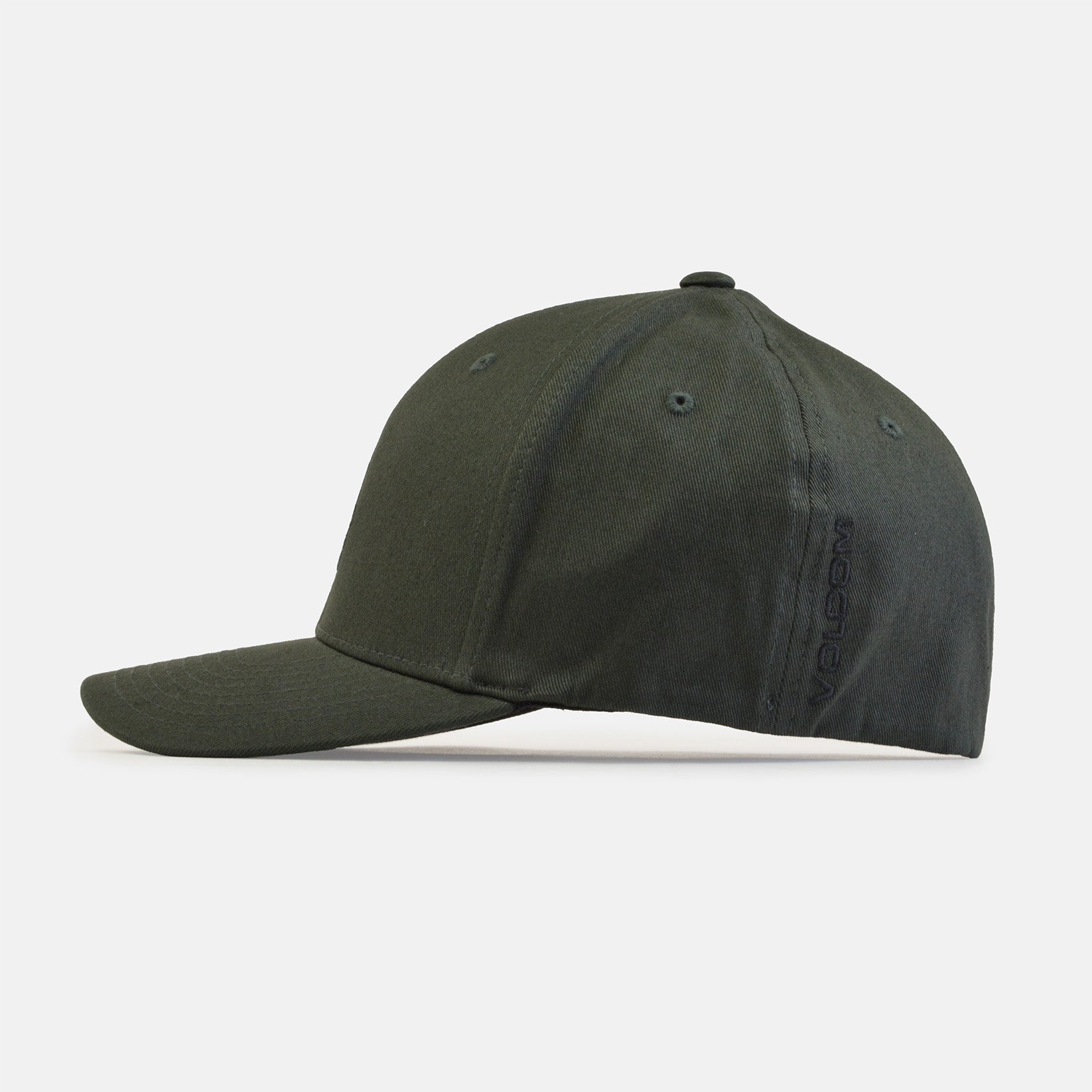 Volcom Full Stone Flexfit Cap - Scarab Schwarz Bild 2
