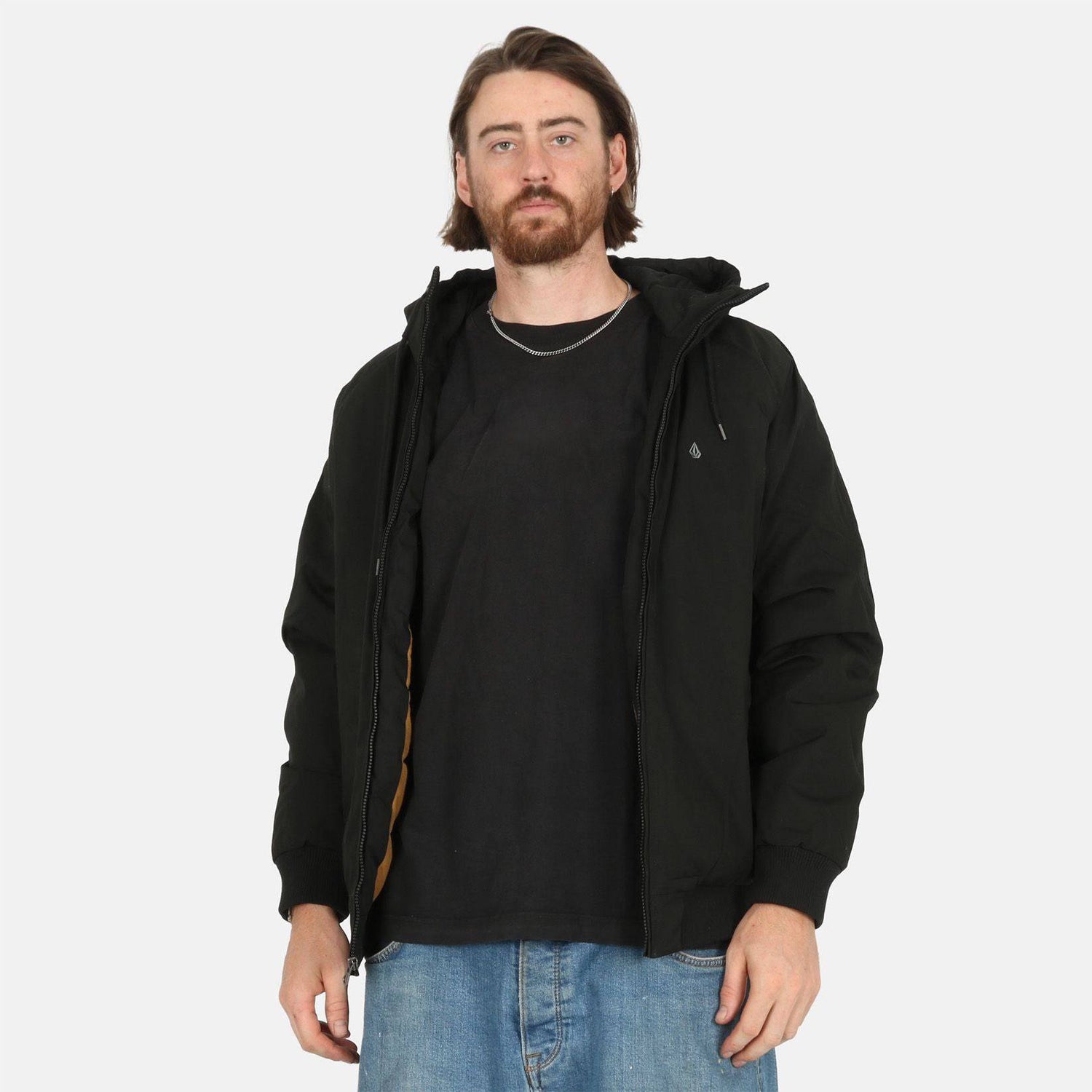 Volcom Hernan 10k Jacke - Black Schwarz Bild 1