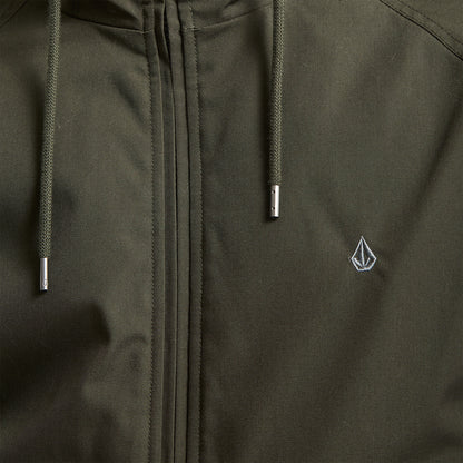 Volcom Hernan 10K Jacke - Rinsed Black Grau Bild 4