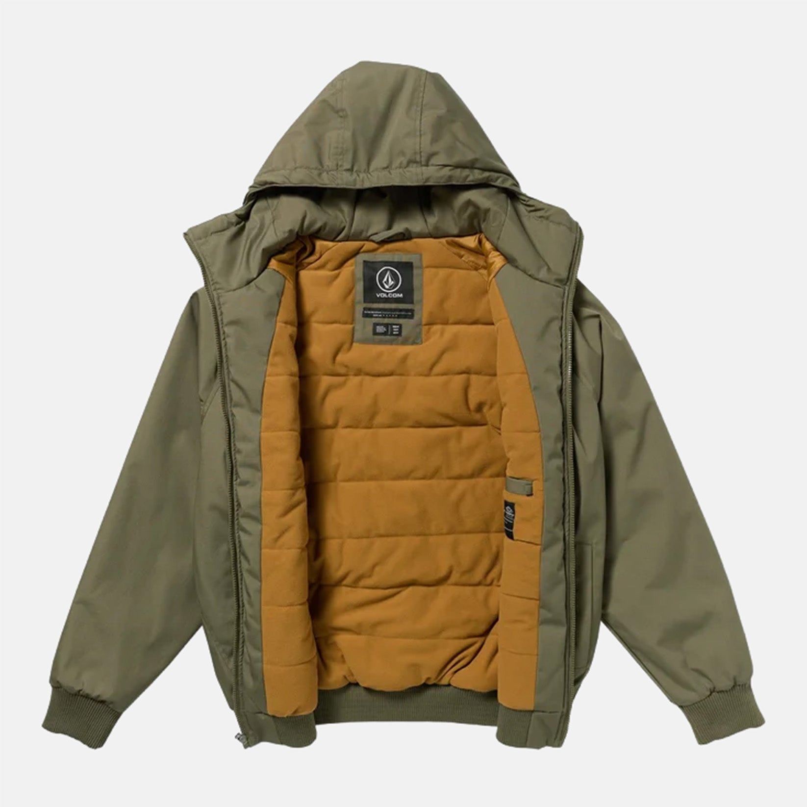 Volcom Hernan 10k Jacke -Wintermoss Grün Bild 3