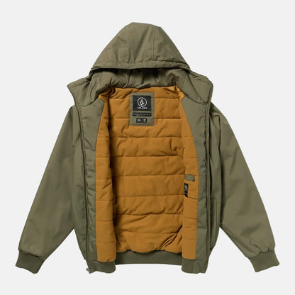 Volcom Hernan 10k Jacke -Wintermoss Grün Bild 3