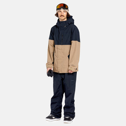 Volcom Insulated Gore-Tex Jacke - Chestnut Brown Braun Bild 3