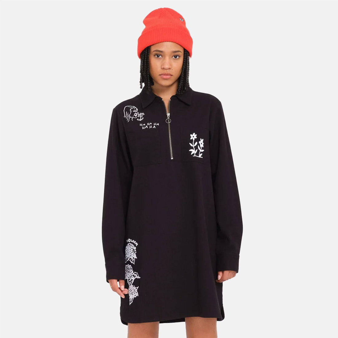 Volcom Keutchi Dress - Black Schwarz Bild 1