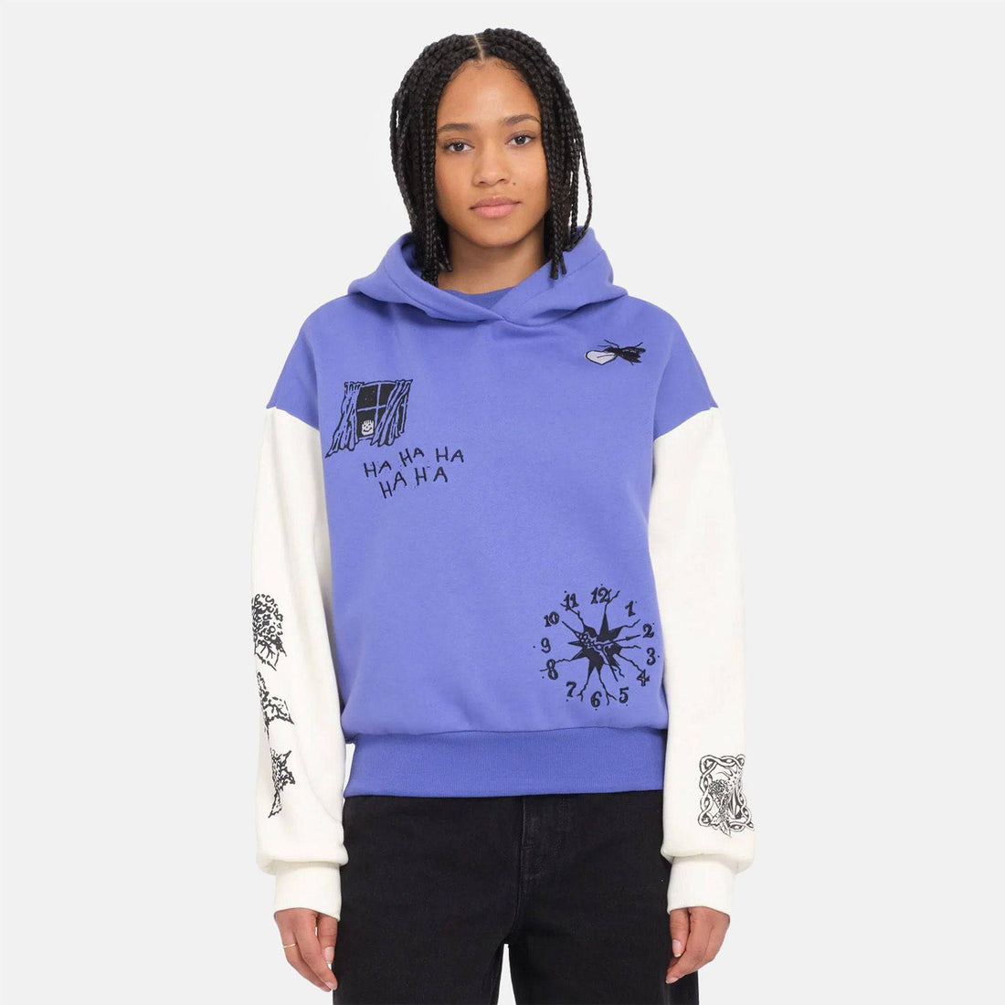 Volcom Keutchi Hoodie - Ballpoint Blue Blau Bild 2