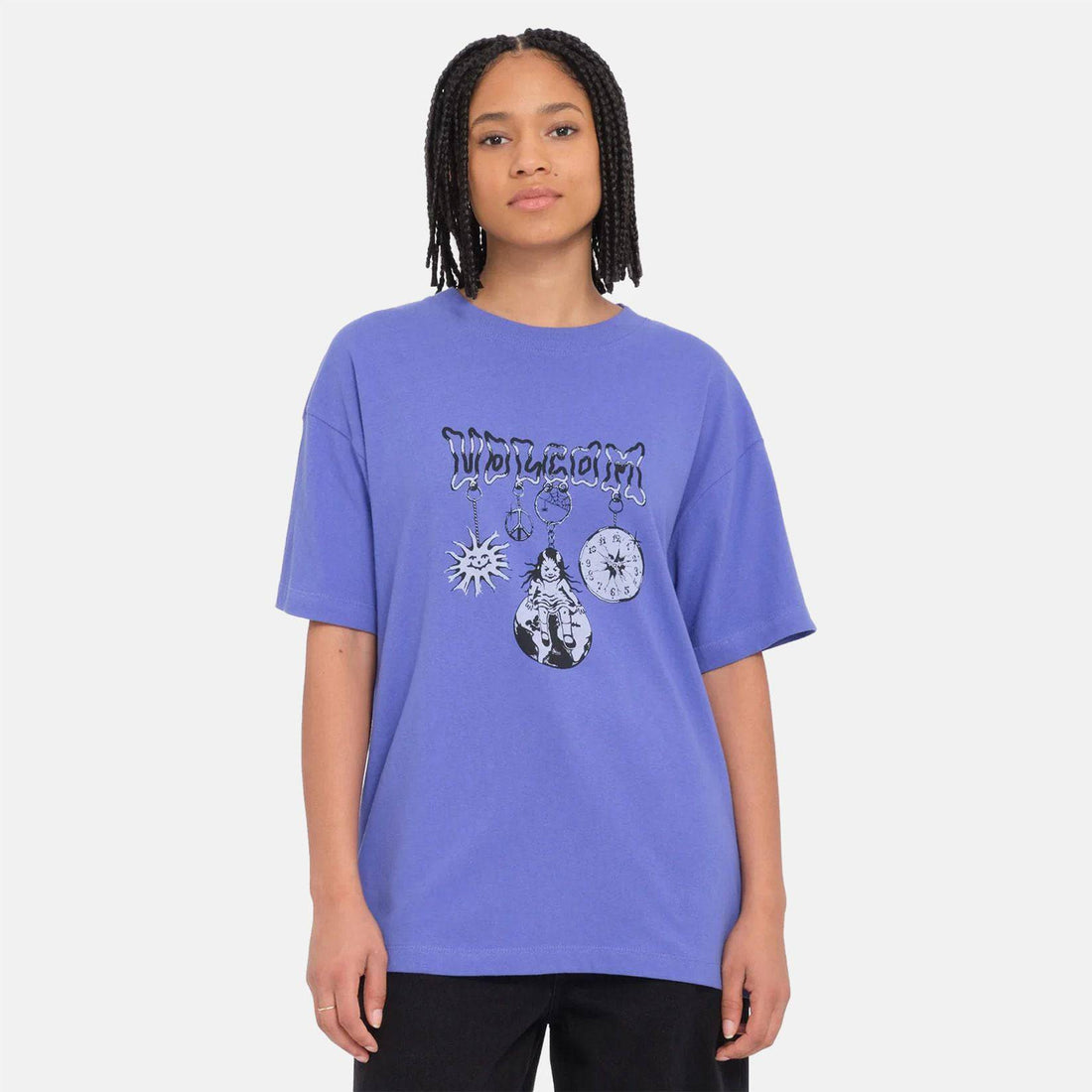 Volcom Keutchi T-Shirt - Ballpoint Blue Bild 1