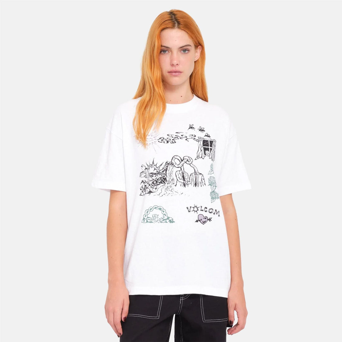 Volcom Keutchi T-Shirt - White Bild 1