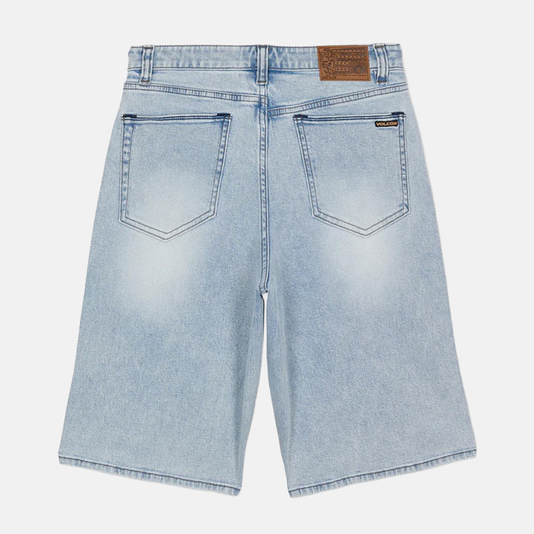 Volcom Kids Billow Denim Short - Desert Dirt Indigo Blau Bild 1