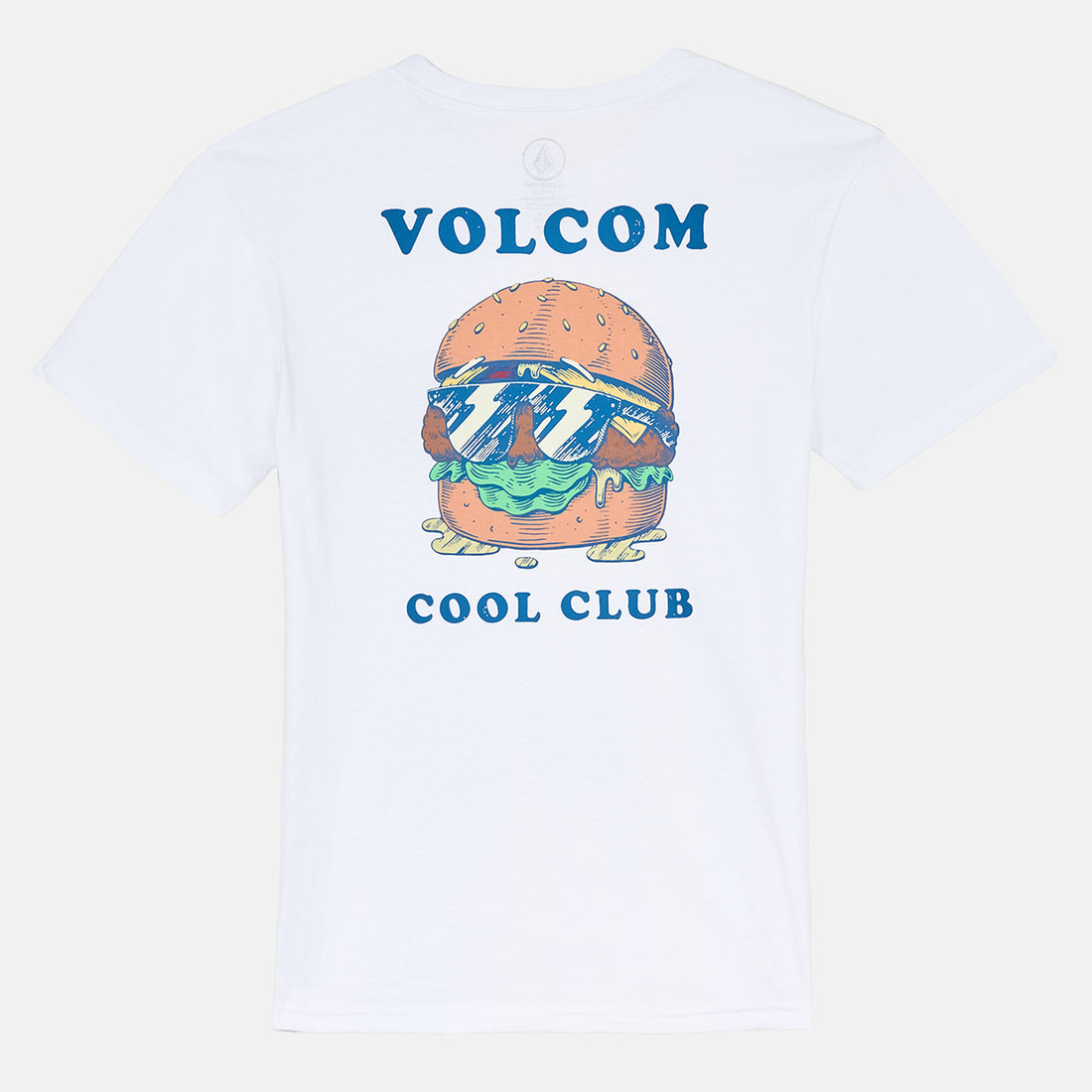 Volcom Kids Burgstone Pocket T-Shirt - White Weiß Bild 1