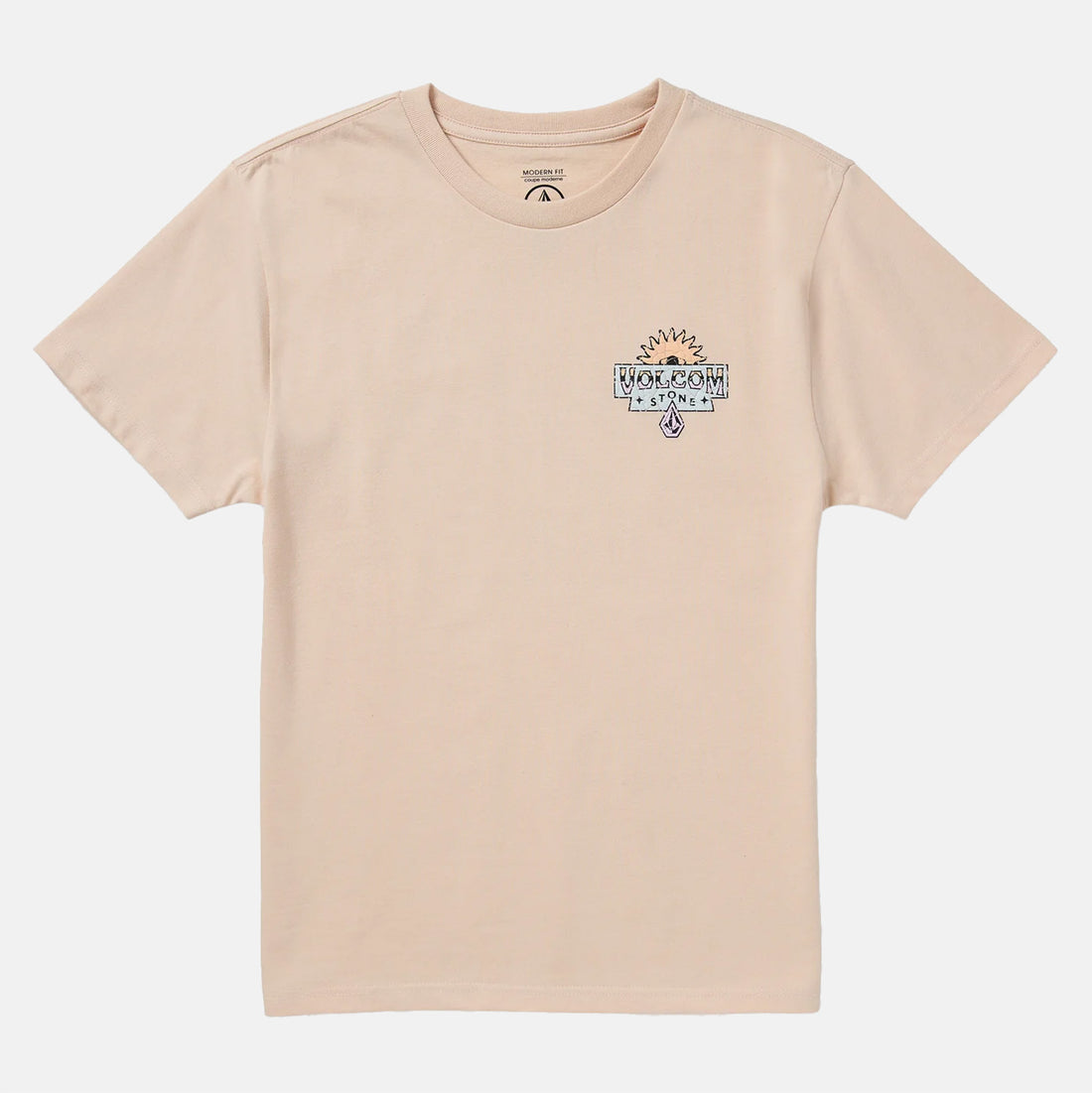 Volcom Kids Sure Thing T-Shirt - Peach Orange Bild 2