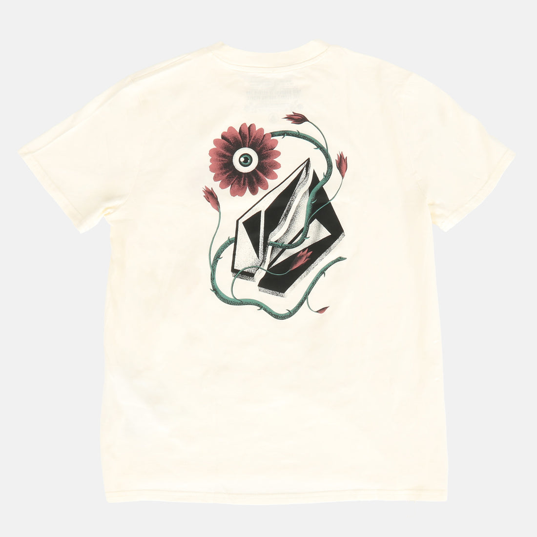 Volcom Lock It Up T-Shirt - Bone Weiß Bild 1