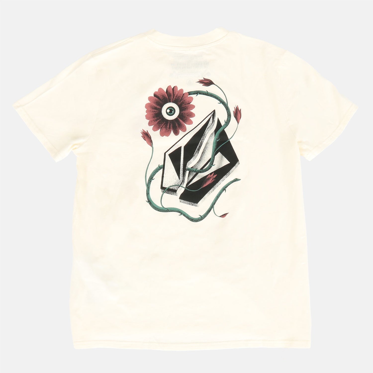 Volcom Lock It Up T-Shirt - Bone Weiß Bild 1
