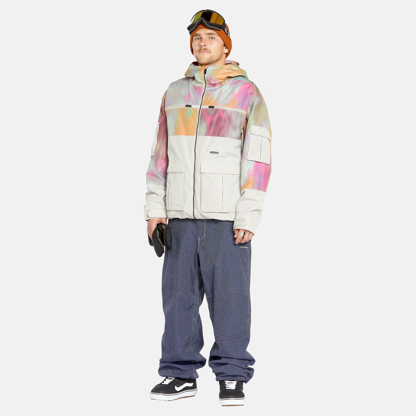 Volcom Nightbreaker 20k Jacke - Grey Grau Bild 3