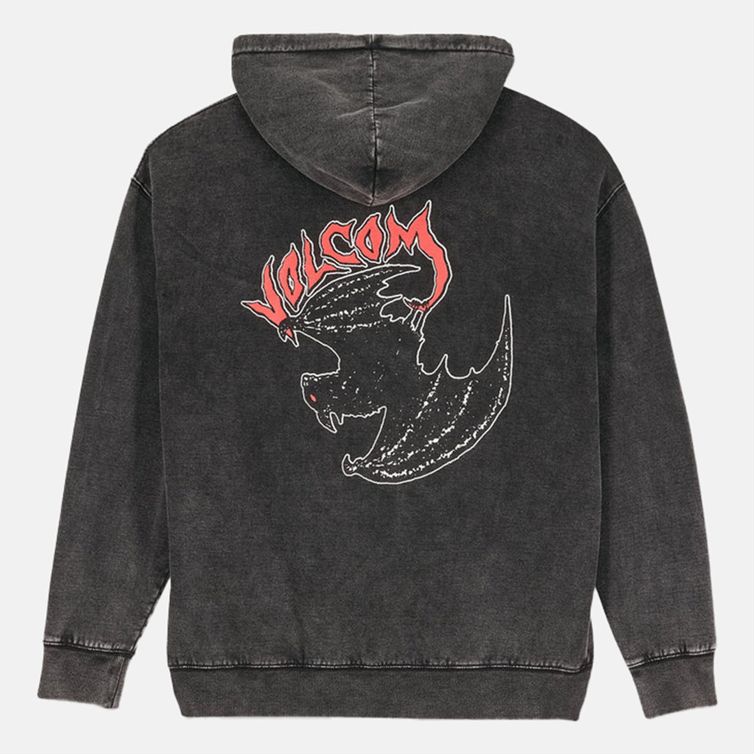 Volcom Nightwasher Hoodie - Light Acid Black Schwarz Bild 1