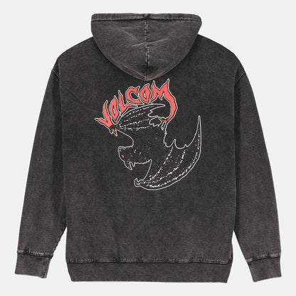 Volcom Nightwasher Hoodie - Light Acid Black Schwarz Bild 1