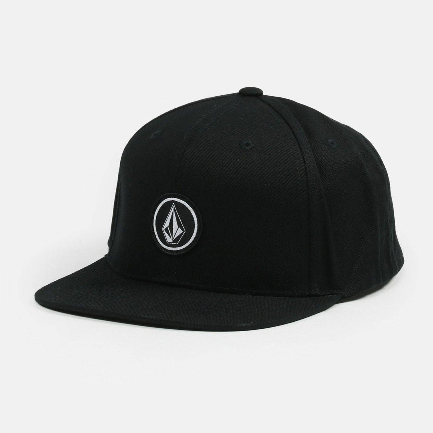 Volcom Quarter Twill Snapback Cap - Black Schwarz Bild 1