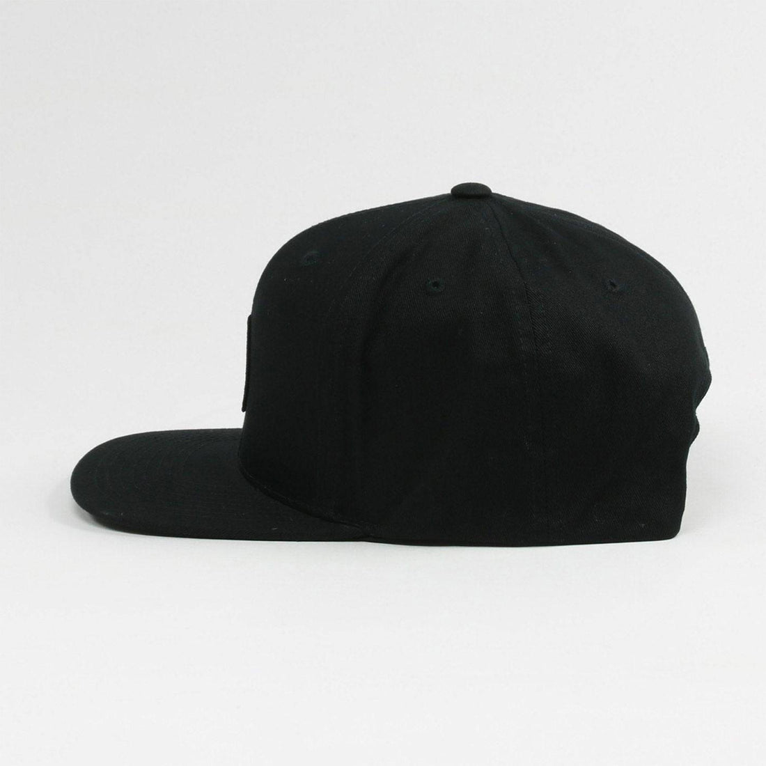 Volcom Quarter Twill Snapback Cap - Black Schwarz Bild 2