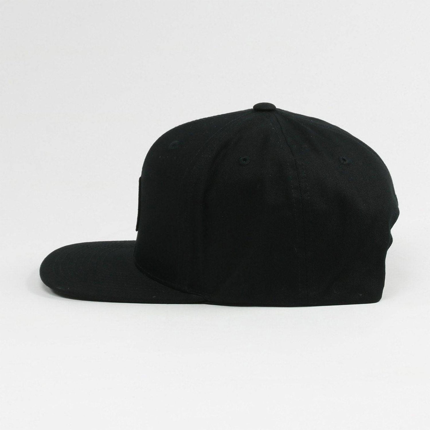 Volcom Quarter Twill Snapback Cap - Black Schwarz Bild 2